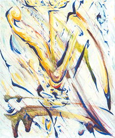 "Ohne Titel", 50 cm x 60 cm, Öl auf Leinwand, 2011