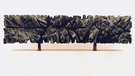 "Ohne Titel", 43 cm x 10 cm x 25 cm, Granit Schwarz Schwedisch, 2011